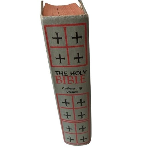 The Holy Bible Confraternity Version American Catholic Edition Benziger Brothers - Picture 2 of 6